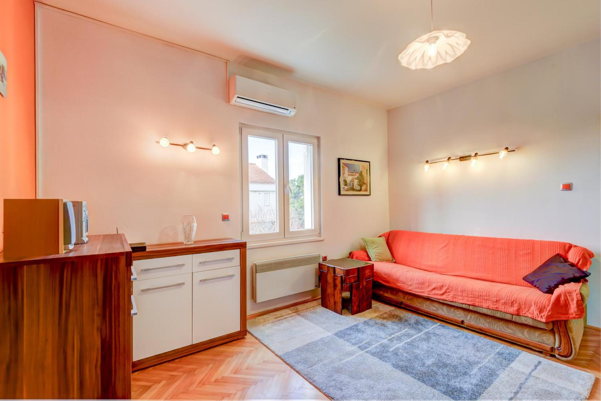 The Consists Of Two Bedrooms, A Bathroom, A Kitchen And A Living